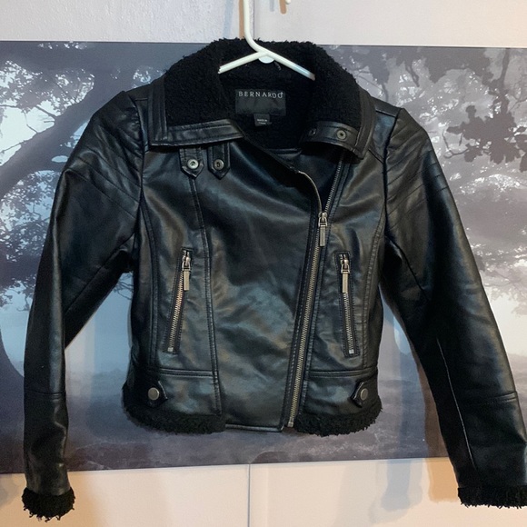 Bernardo vegan leather jacket 7/8 - Picture 1 of 15